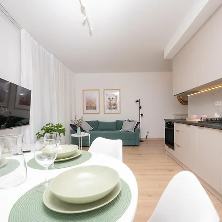 Rentplanet - Wislane Tarasy Апартаменты Краков